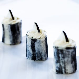 Black and white de thon et Daikon